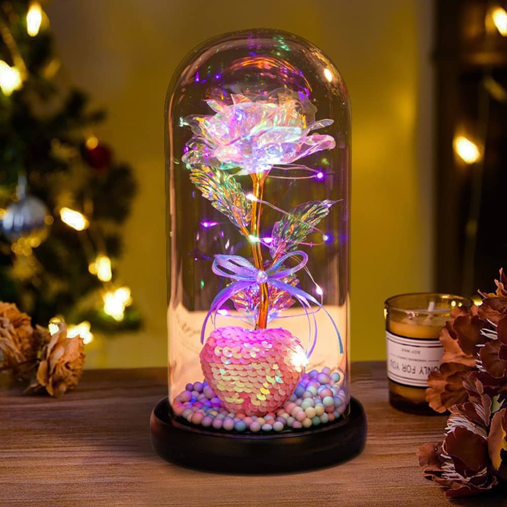 Enchanted Rose with LED Lights – A Magical Gift